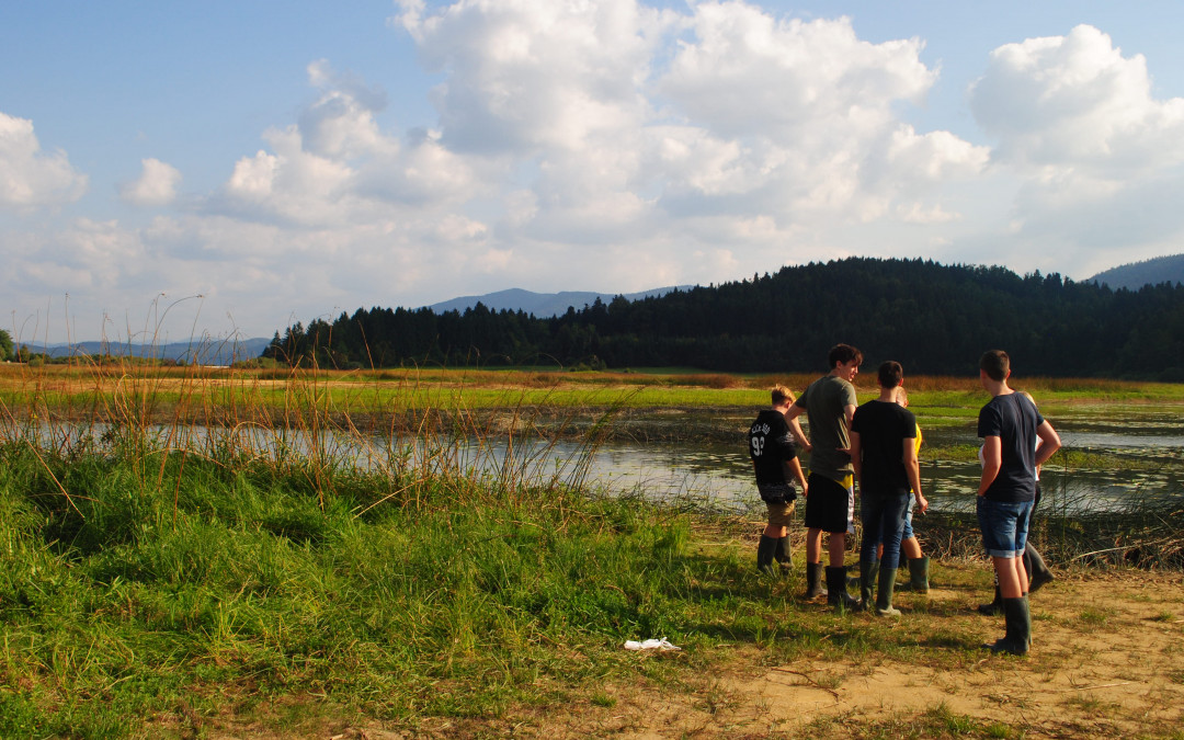 Raziskovali smo ekosisteme v Rakovem Škocjanu in na Cerkniškem jezeru