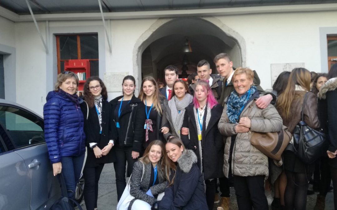 Ekipa Erasmus+ GJP v St. Claudu uspešno zastopa Slovenijo