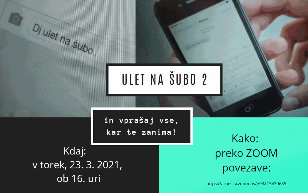 Spletni dogodek »Ulet na Šubo 2«