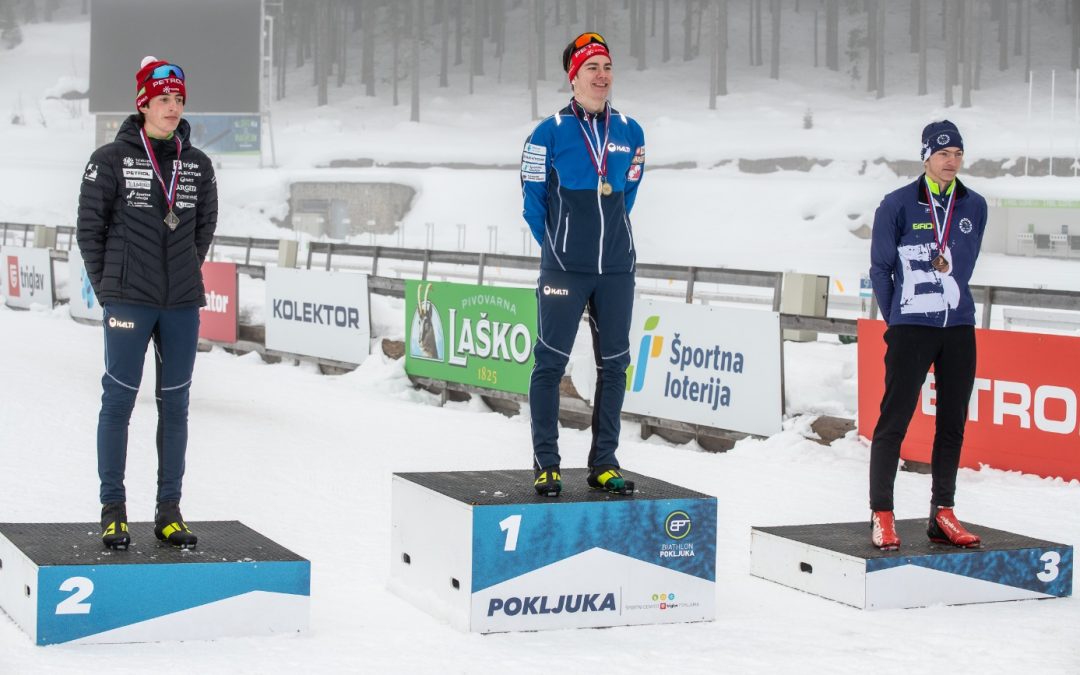 1. mesto Matica Bradeška v biatlonu