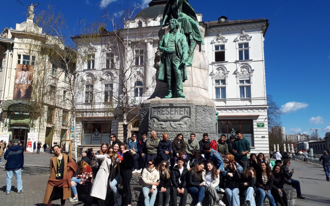 V okviru mednarodne izmenjave smo gostili 26 španskih dijakov