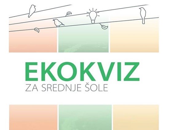 Ekokviz – šolsko tekmovanje za srednje šole